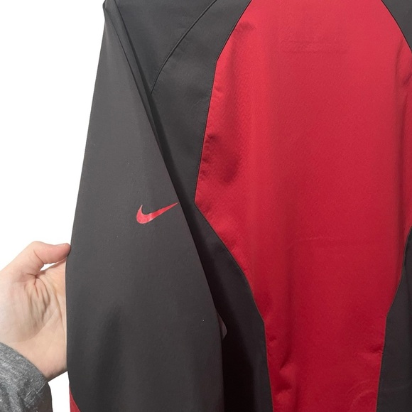 NIKE Golf Quarter Zip Golf Pullover Jacket with Pockets and back pocket Size XL - Picture 5 of 9